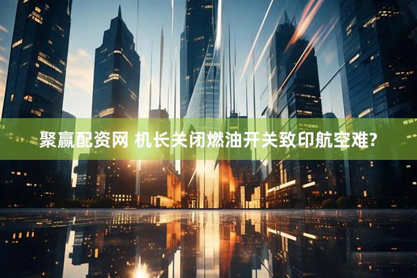 聚赢配资网 机长关闭燃油开关致印航空难?
